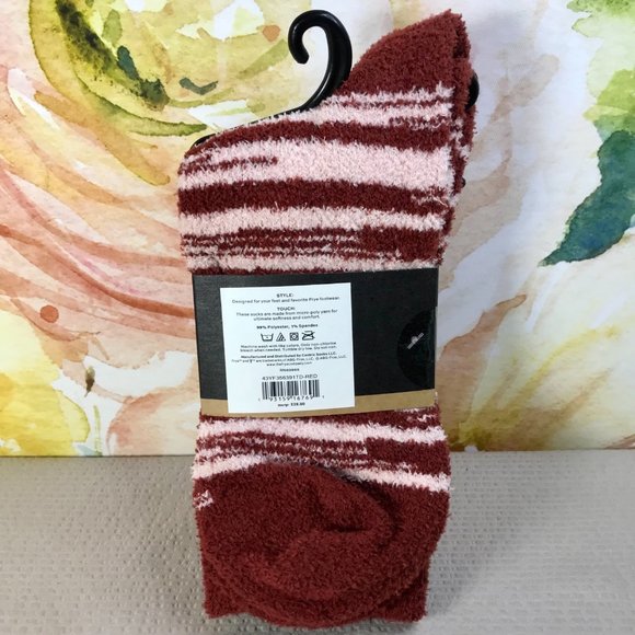 Frye Women's 2 Pairs Supersoft Plush Fuzzy Warm Boot Socks - Picture 4 of 5